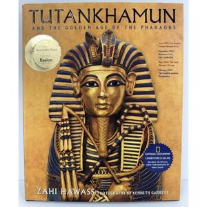 Tutankhamun & Golden Age‎ of Pharaohs Nat Geo Catalog w/ DVD 2005